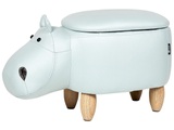 Hocker aus Samtstoff Modern HIPPO Hocker aus Samtstoff Modern HIPPO