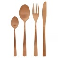 Besteck Set (16 Teilig) Kupfer Matt Besteck Set (16 Teilig) Kupfer Matt