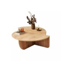 Vente-unique, Vente-unique - Couchtisch 2-teilig Naturfarben hell ALOEVA, One Size, Beige