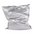 Sitzsack mit Innensack 180 x 230 cm silb