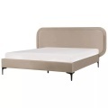 Bett mit Lattenrost aus Samtstoff Modern SUZETTE Bett mit Lattenrost aus Samtstoff Modern SUZETTE