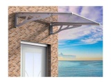 Vordach KEPLER xAluminium Silberfarben Vordach KEPLER xAluminium Silberfarben