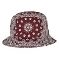 Bedruckt Schlapphut Bandana Herren Rot Bunt ONE SIZE