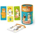 Dodo - MonPuzzle Farbige Tiere, 18M+