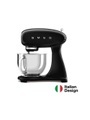 SMEG 50's Retro Style vollfarbige Küchenmaschine schwarz