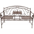 GARDEN PLEASURE Gartenbank »Saket«, Stahl, 146x53 cm