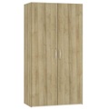mutoni, Drehtürenschrank Eichendekor 101.9 x 195 Drehtürenschrank Eichendekor 101.9 x 195