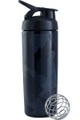 28oz / 820ml BlenderBottle SportMixer Signature Sleek, Black/Black