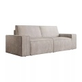 Sofa 3-sitzer - Cord - Beige - Amelia Unisex Beige ONE SIZE