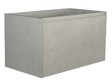 Waschbeckenunterschrank hängend - 80 cm - Beton - SOSTHENE Waschbeckenunterschrank hängend - 80 cm - Beton - SOSTHENE
