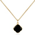 Ailoria, Ailoria - Halskette Capucine - Gold und Schwarz