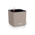 Lechuza - Blumenkästen mit Integriertem Bewässerungssystem Cube Color 14 - sandbraun