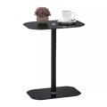 B2X - Schwarzer Beistelltisch aus Glas, 41X52CM