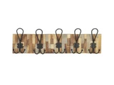 Wandgarderobe Ecolier Holz Eisen Unisex Beige ONE SIZE