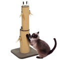 PawHut - Kratzstamm, One Size, Braun