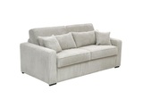 Vente-unique, Schlafsofa mit Matratze 3-Sitzer - Liegefläche 140 cm - Matratze 14 cm - Cord - - MONDOVI Schlafsofa mit Matratze 3-Sitzer - Liegefläche 140 cm - Matratze 14 cm - Cord - - MONDOVI
