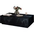 mutoni casual, Couchtisch Marmoroptik schwarz 120x75