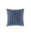 KAS - Zierkissen FELIX - Polyester - blau - 50/50 cm