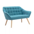 Vente-unique, Sofa 2Sitzer Stoff CASERTA Sofa 2Sitzer Stoff CASERTA