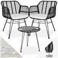 TecTake, Rattan Sitzgruppe Molfetta Rattan Sitzgruppe Molfetta