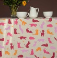 Fleur de Soleil, Tischdecke abwaschbar Katzen Tischdecke abwaschbar Katzen