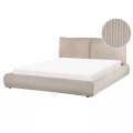 Bett mit Lattenrost aus Cord Modern VINAY Bett mit Lattenrost aus Cord Modern VINAY