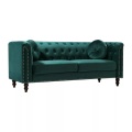 Sofa 3-Sitzer - Samt - Grün - TURNER Sofa 3-Sitzer - Samt - Grün - TURNER