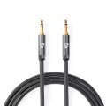 Nedis, Stereo-Audiokabel | 3,5 mm Stecker | 3,5 mm Stecker | Vergoldet | 5,00 m | Rund | Grau / Grau mit Metall | Pappschachtel mit abgedecktem Fenster