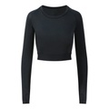 AWDIS Tanktop »Just Cool Damen Crop-Top Girlie mit langen Ärmeln«