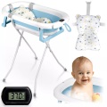 B2X - Faltbare Babybadewanne mit Thermometer