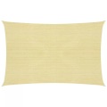 vidaXL Sonnensegel 160 g/m² Beige 2x2,5 m HDPE