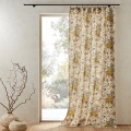 AM.PM, Vorhang Alizou Aus Leinen Unisex Weiss 140x350CM