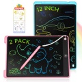 Activity-board, Lcd-schreibtafel Kinder 2er-pack Magische Tafel, Löschbare Kritzeltafel Unisex Multicolor