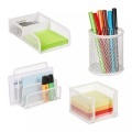 B2X - Schreibtisch-Organizer-Set 4-teilig, 17X22CM