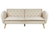 Schlafcouch aus Samtstoff Modern BARDU Schlafcouch aus Samtstoff Modern BARDU