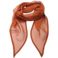 Chiffon Halstuch Damen Kühles Braun ONE SIZE