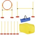 PawHut - Pet Agility Set, One Size, Gelb