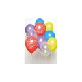 Amscan, DIY Ballon-Set Happy Birthday Regenbogen mit 10 Ballons Multicolor