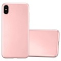 Hülle für Apple iPhone XS MAX Hard Case in Metall Optik