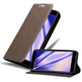 Hülle kompatibel mit WIKO LENNY 5 - Schutzhülle mit Magnetverschluss, Standfunktion und Kartenfach