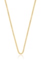 Collier Panzer Gelbgold 750, 2mm, 42cm Damen Gelbgold 42cm
