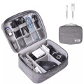 Only-bags.store - Kabeltasche Kabel-Organizer Elektronikzubehör Organizer-Tasche Universaltasche Zubehörtasche, 11, Grau