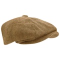 Universal Textiles, Schirmmütze Mit Hahnentrittmuster Herren Beige 59cm