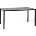 NARDI outdoor, Gartentisch Cube anthrazit 120x70