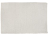 Beliani Dekorativer Teppich in Weiss 140 x 200 cm ERZIN