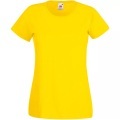 Value Tshirt Damen Gelb XS