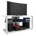 Holz TV Lowboard Fernsehschrank Rack Konsole Möbel Fernsehtisch Fernseh Phono Glas Folas L Holz TV Lowboard Fernsehschrank Rack Konsole Möbel Fernsehtisch Fernseh Phono Glas Folas L