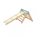 Montessori - Kletterdreieck + doppelseitiges Brett ? Hell, One Size, Multicolor