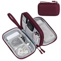 Kabeltasche, Elektronik Tasche Organizer, Kabel Organizer Kabeltasche Elektronik Zubehör Organizer Tasche Universal Tasche Für Zubehör Unisex Rot 12