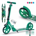 Arebos, Arebos - Tretroller Kickroller Cityroller Kinderroller Erwachsene Scooter Grün, One Size